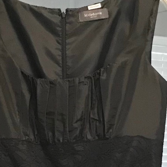 Liz Claiborne Satin Evening Dress - Picture 7 of 7